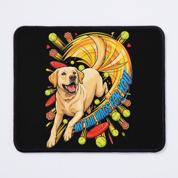 Item preview, Labrador Retriever "My Tail Wags For You" Valentine   designed and sold by Tong4130.