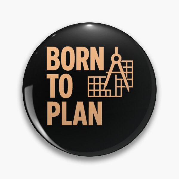 Item preview, Born to Plan Urban Planner Gift designed and sold by Virelo.
