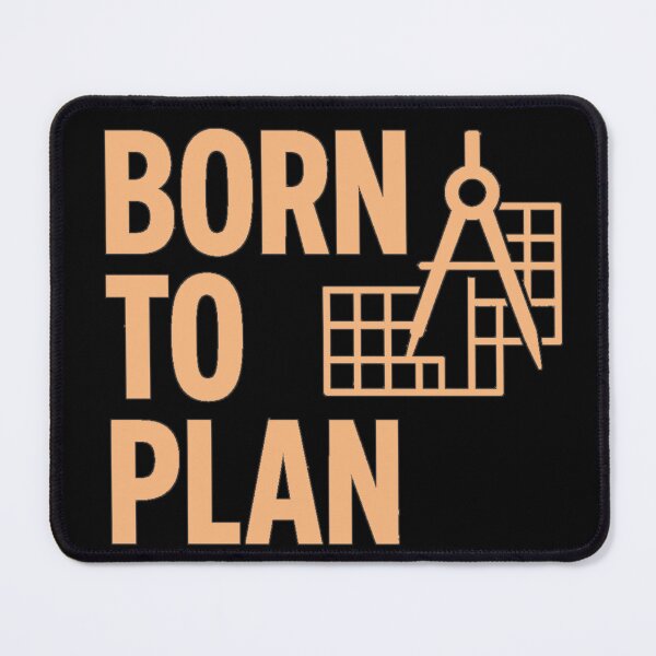 Item preview, Born to Plan Urban Planner Gift designed and sold by Virelo.