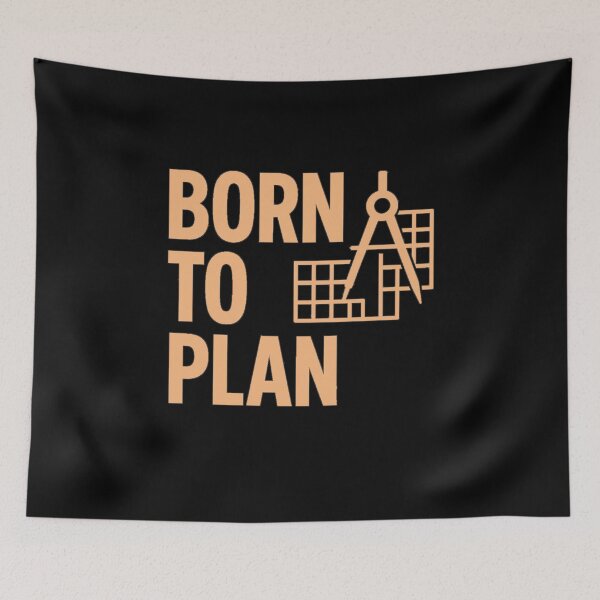Item preview, Born to Plan Urban Planner Gift designed and sold by Virelo.