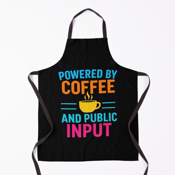 Item preview, Powered by Coffee Urban Planner Humor Gift designed and sold by Virelo.