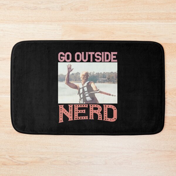 Item preview, Go Outside, Nerd! Waterskiing Fun designed and sold by Yesenia Fuller.