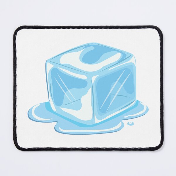 Item preview, Melting In Progress Blue Print Ice Cube designed and sold by 27ShirtClub.