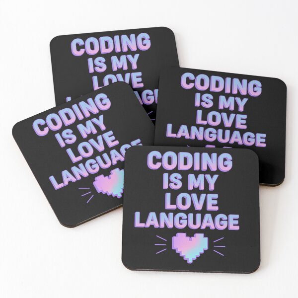 Item preview, Coding Is My Love Language designed and sold by Virelo.