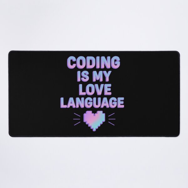 Item preview, Coding Is My Love Language designed and sold by Virelo.