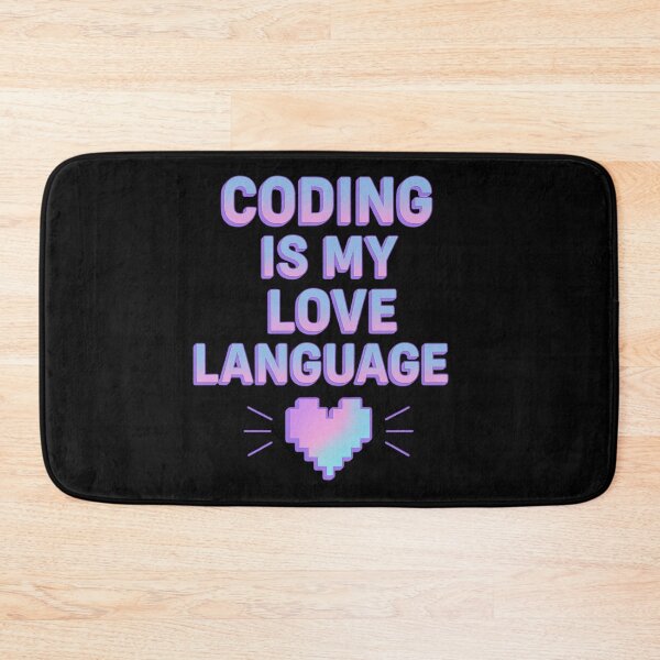 Item preview, Coding Is My Love Language designed and sold by Virelo.