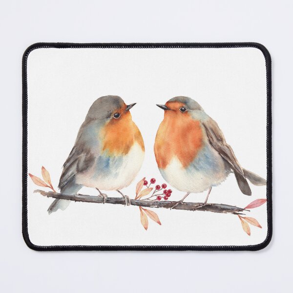 Item preview, Robin birds couple. designed and sold by InnaPatiutko.