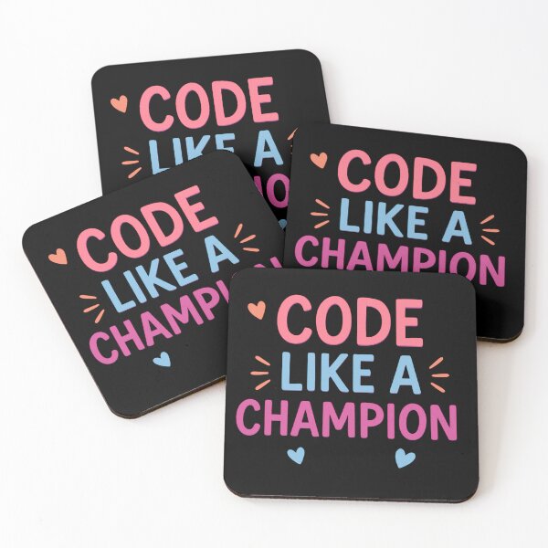 Item preview, Code Like A Champion Lovely Gifts For Programmers designed and sold by Virelo.
