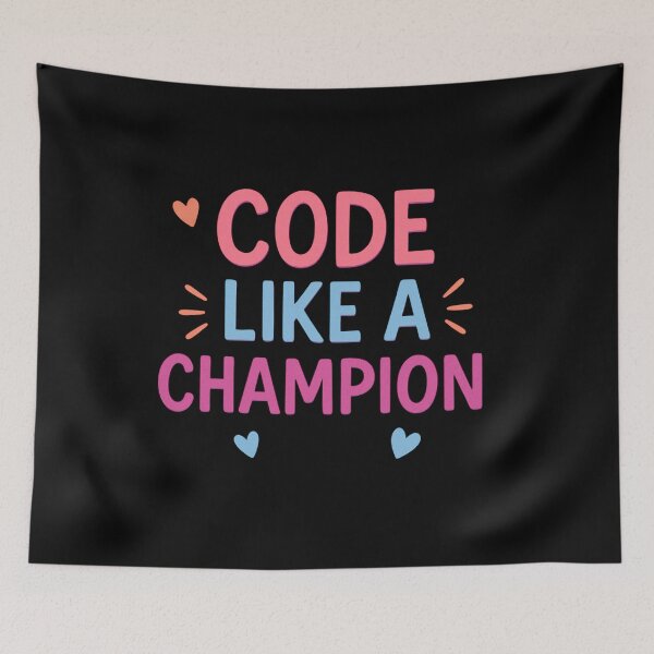 Item preview, Code Like A Champion Lovely Gifts For Programmers designed and sold by Virelo.
