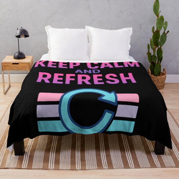 Item preview, Keep Calm And Refresh Funny Gifts For Geeked designed and sold by Virelo.