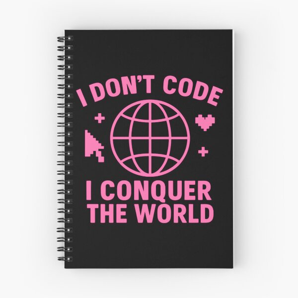 Item preview, Girls Power Tech Quote Girls Conquer The World designed and sold by Virelo.