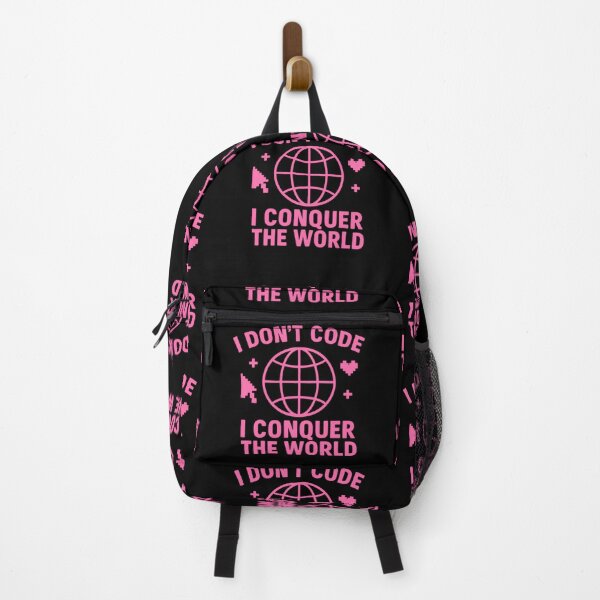 Item preview, Girls Power Tech Quote Girls Conquer The World designed and sold by Virelo.