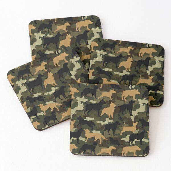 Item preview, Unique Forest Dog Camo Texture  - Mother'S Day Gift Ideas designed and sold by RoyalStarsPatts.