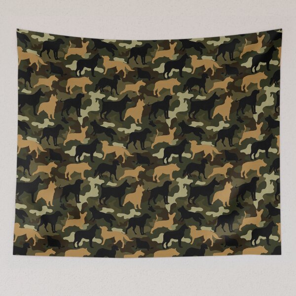 Item preview, Unique Forest Dog Camo Texture  - Mother'S Day Gift Ideas designed and sold by RoyalStarsPatts.