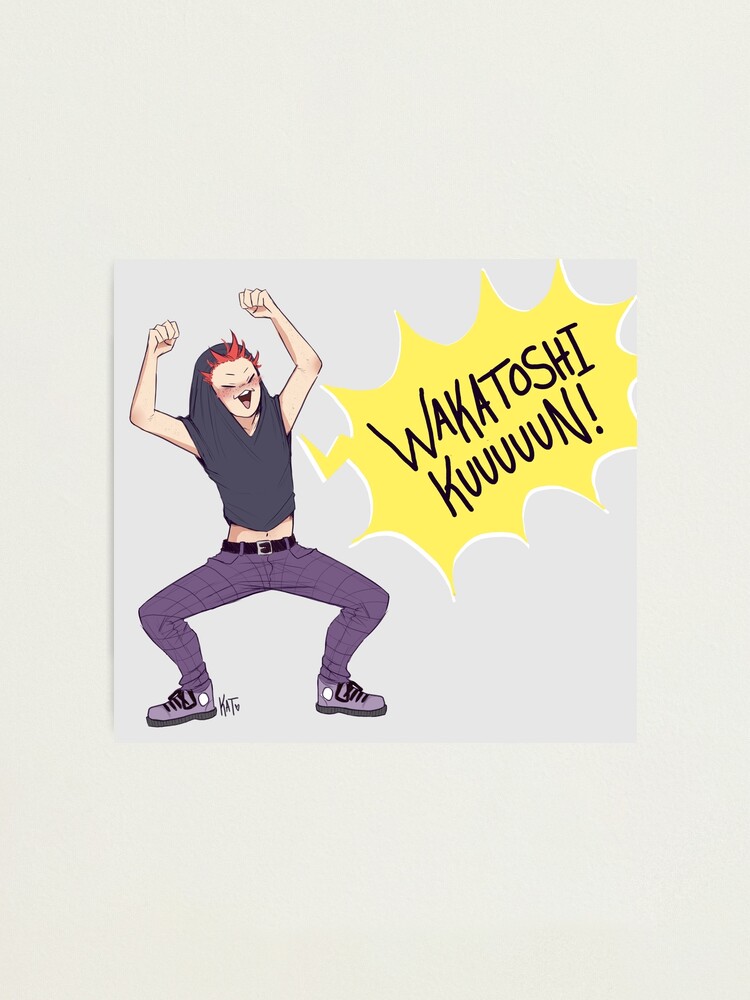 Tendou Satori Wakatoshi Kun Photographic Print By Katjenkins93 Redbubble