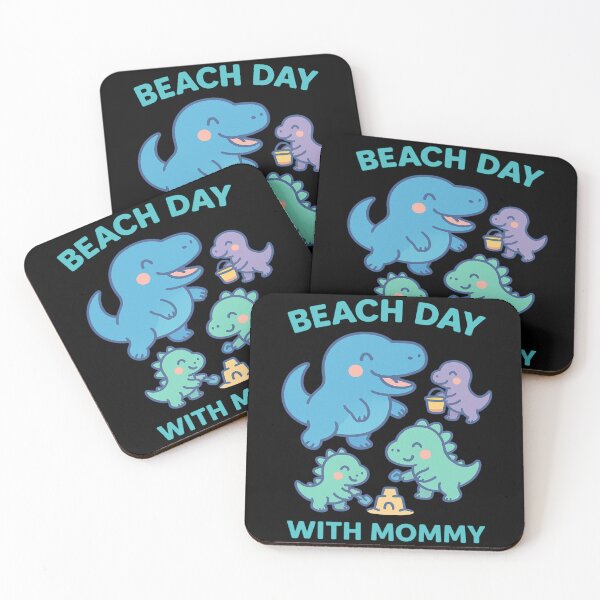 Item preview, Cute Dinosaur Beach Day With Mommy  designed and sold by Virelo.