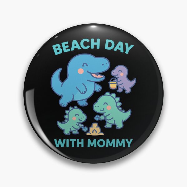 Item preview, Cute Dinosaur Beach Day With Mommy  designed and sold by Virelo.