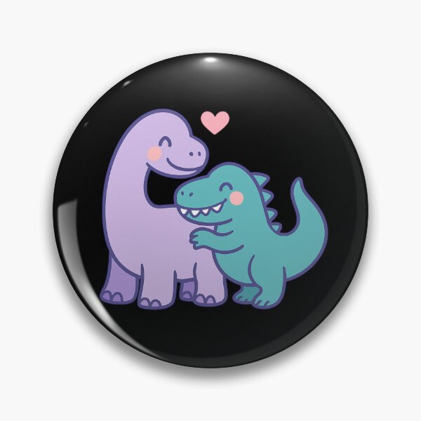 Item preview, Cute Dinosaur Hug Illustration Kids Dinosaur Design designed and sold by Virelo.