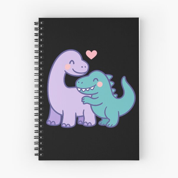 Item preview, Cute Dinosaur Hug Illustration Kids Dinosaur Design designed and sold by Virelo.