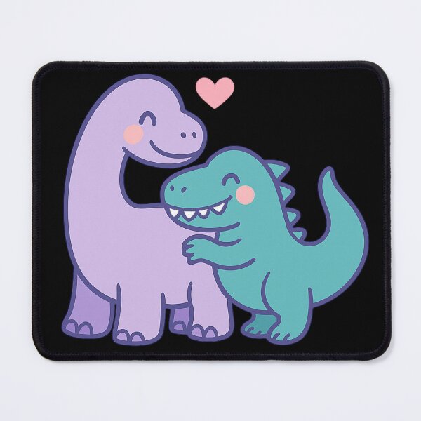 Item preview, Cute Dinosaur Hug Illustration Kids Dinosaur Design designed and sold by Virelo.