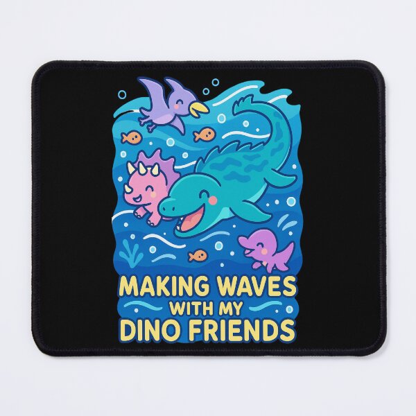 Item preview, Cute Mosasaurus  Funny Dinosaur Art for Kids designed and sold by Virelo.