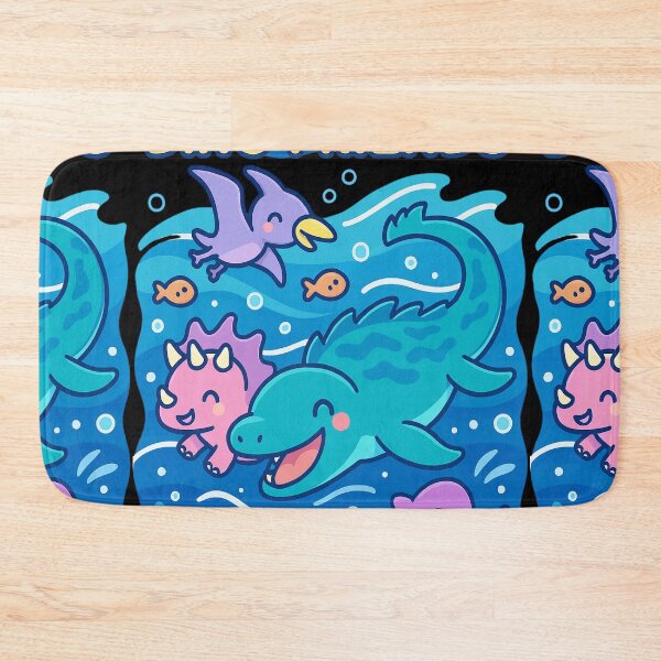 Item preview, Cute Mosasaurus  Funny Dinosaur Art for Kids designed and sold by Virelo.