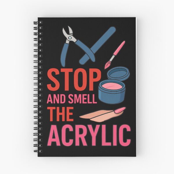 Item preview, Funny Nail Tech Quote Stop and Smell Acrylic designed and sold by Virelo.