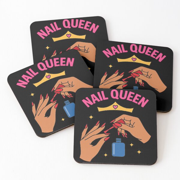 Item preview, Nail Queen Cute Nail Tech Art for Beauty designed and sold by Virelo.
