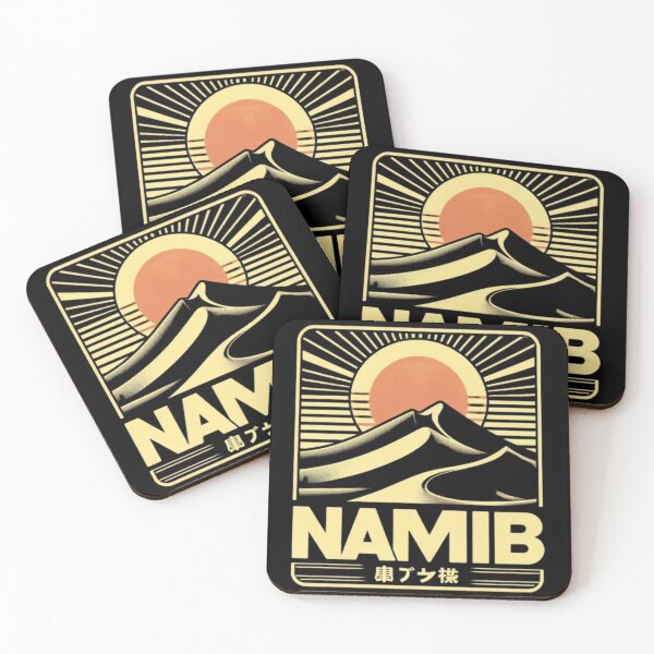 Item preview, Namib Desert Dunes - Retro Vintage Katakana designed and sold by Zoo-Moo.