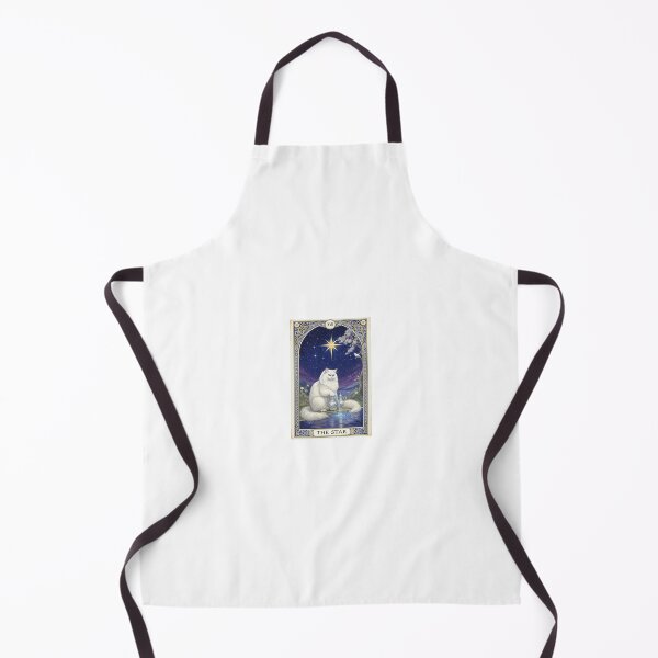 Item preview, The Star Cat Tarot Card Vintage Art designed and sold by PictorialWhimsy.
