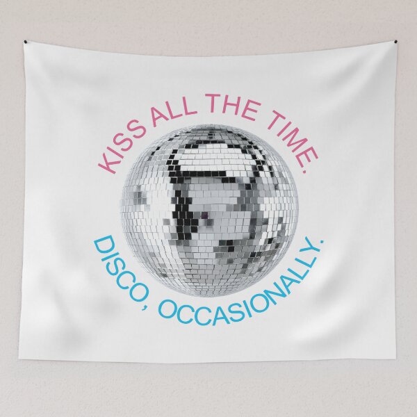 Item preview, Harry Styles Kiss All the Time Disco Occasionally Graphic Design  designed and sold by Novaque.