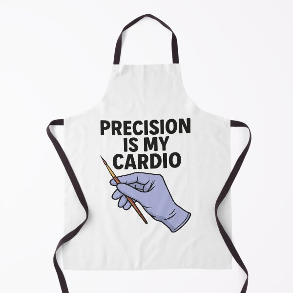 Item preview, Precision Is My Cardio Funny Nail Tech Design designed and sold by Virelo.