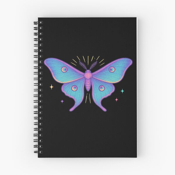 Item preview, Transformative Moth Neon Butterfly Metamorphosis Aesthetic Art designed and sold by Virelo.