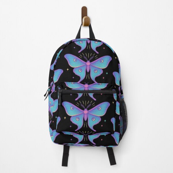 Item preview, Transformative Moth Neon Butterfly Metamorphosis Aesthetic Art designed and sold by Virelo.
