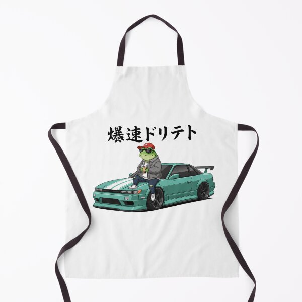 Item preview, Funny Frog Sports Car Boba Tea Japanese Animal Lover Boys Girls Kids designed and sold by FurryHavenPH.