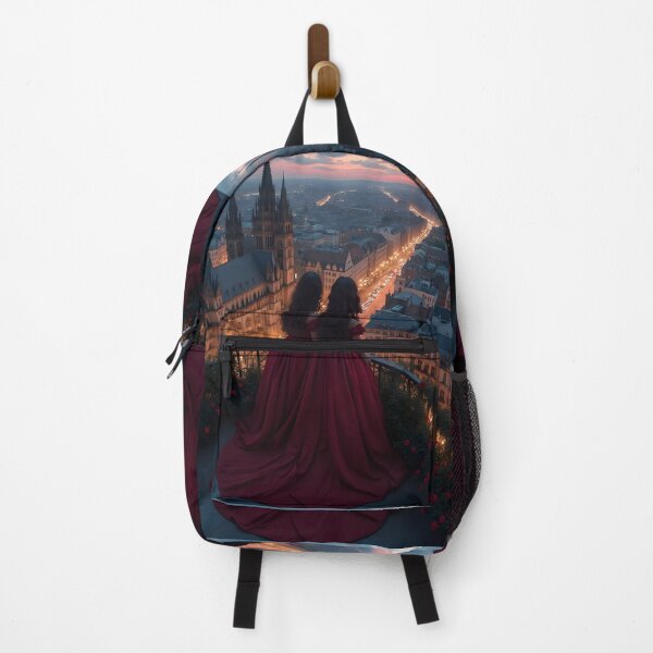 Item preview, The elegance and magic of the evening city designed and sold by KunstGeist.