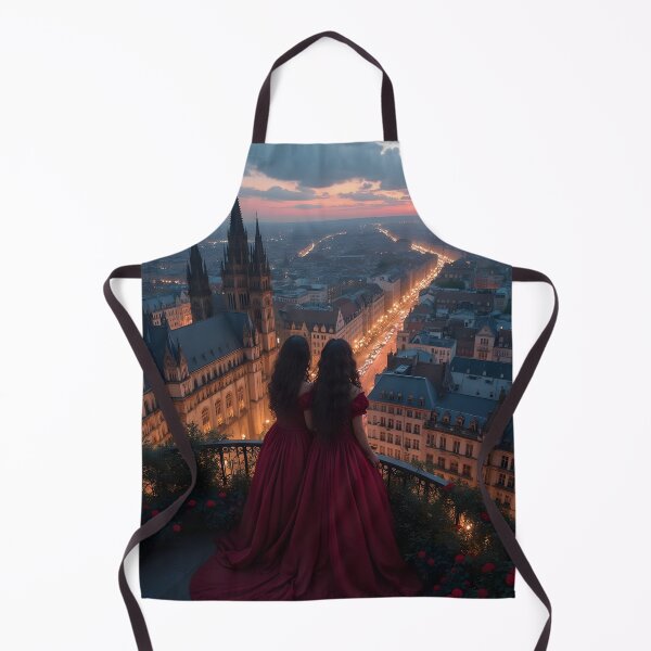 Item preview, The elegance and magic of the evening city designed and sold by KunstGeist.