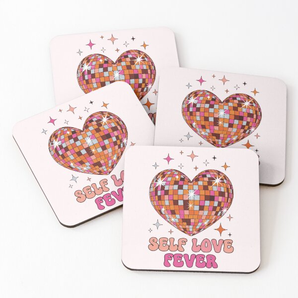 Item preview, Retro Disco Heart Valentine - Self Love Fever 70s Groovy designed and sold by Nordic Echo.