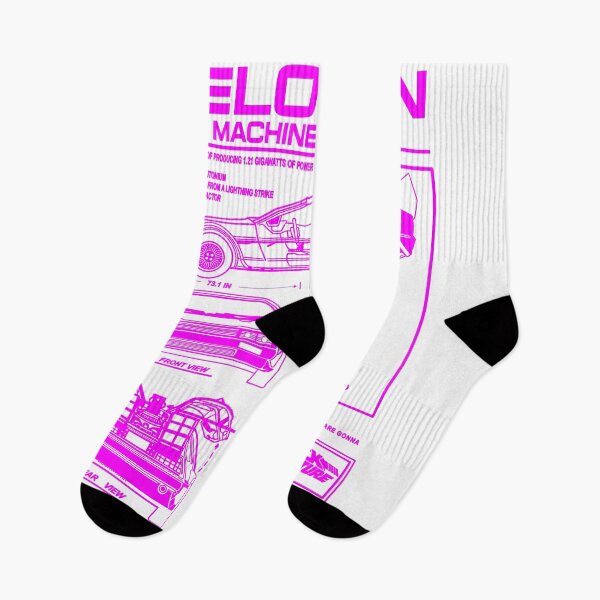 Item preview, Vintage Classic Car Delorean Project Pink designed and sold by PrintCarClub.