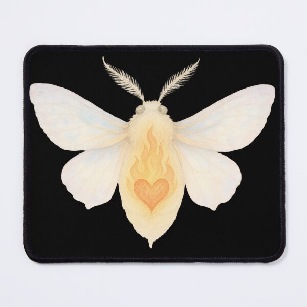 Item preview, Mystical Moth With FireHeart designed and sold by Virelo.