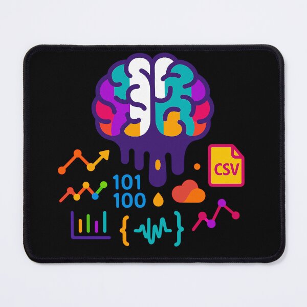 Item preview, Big Brain Colorful Brain Colorful Thoughts designed and sold by Virelo.