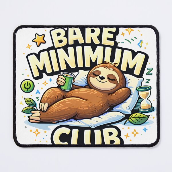 Aperçu de l'œuvre club du strict minimum créée et vendue par retailmaster.