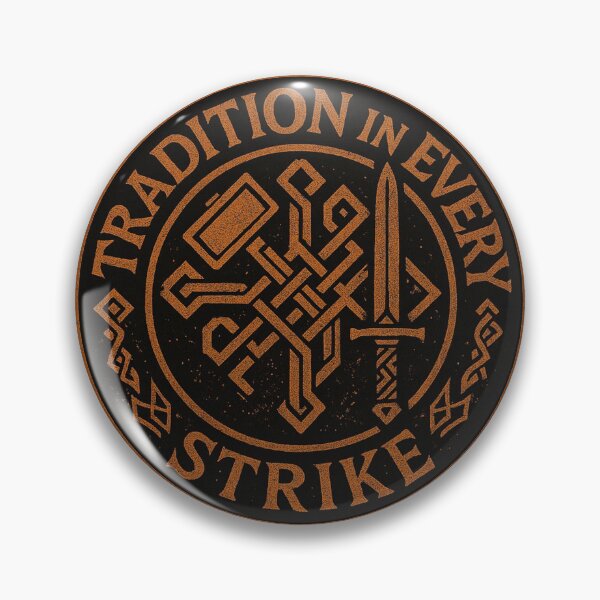 Item preview, Tradition In Every Strike Blacksmith's Hammer And Dagger designed and sold by Virelo.