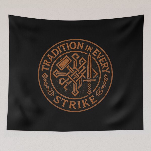 Item preview, Tradition In Every Strike Blacksmith's Hammer And Dagger designed and sold by Virelo.