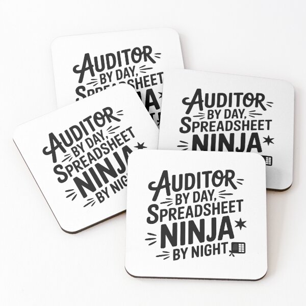 Item preview, Auditor By Day Spreadsheet Ninja By Night designed and sold by TeesYouWant.