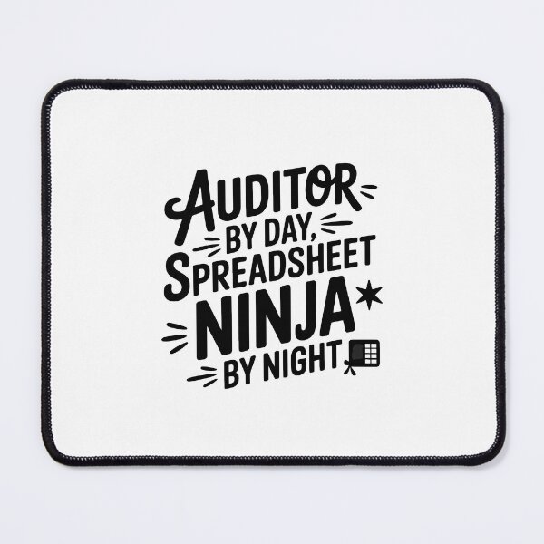 Item preview, Auditor By Day Spreadsheet Ninja By Night designed and sold by TeesYouWant.