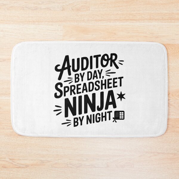Item preview, Auditor By Day Spreadsheet Ninja By Night designed and sold by TeesYouWant.
