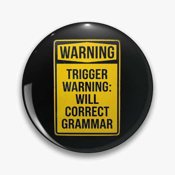 Item preview, Trigger Warning collection: "Grammar"  designed and sold by HouseofRome.