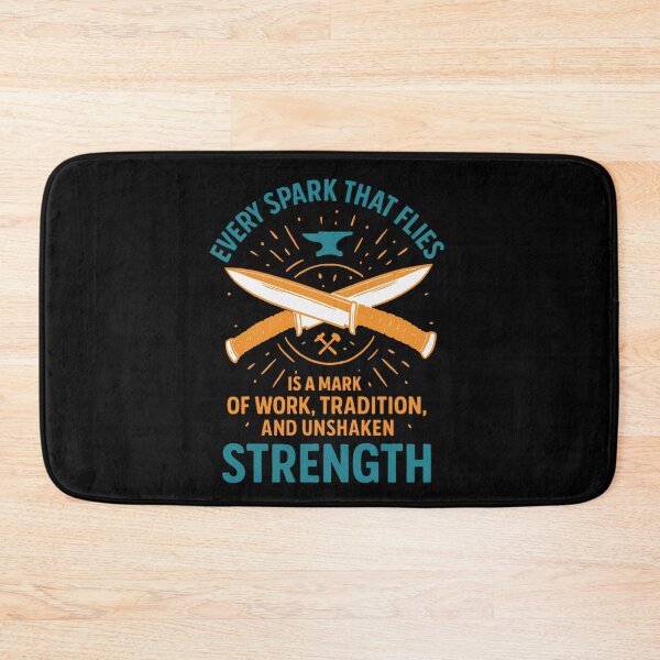 Item preview, Anvil And Sparks Tradition Work And Unshaken Strength designed and sold by Virelo.