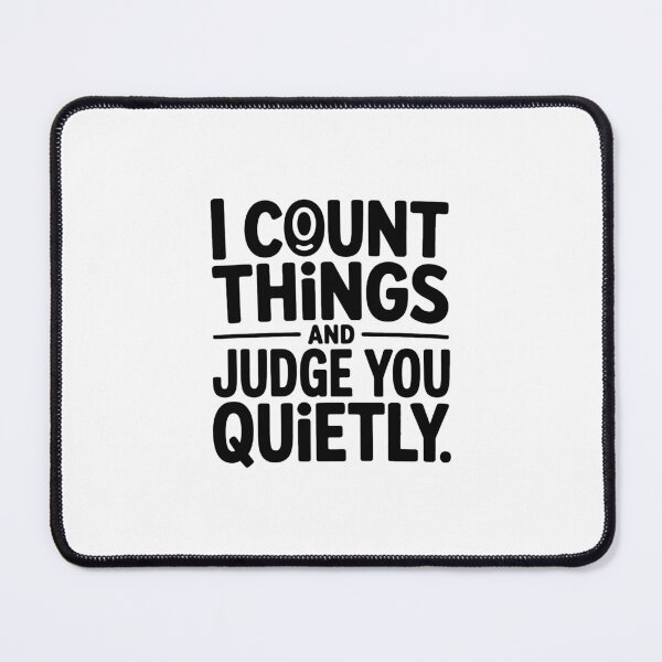 Item preview, I Judge You Quietly - Auditor designed and sold by TeesYouWant.